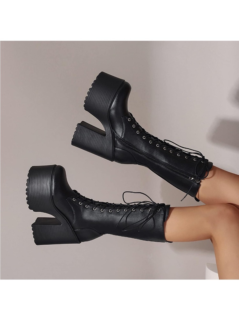 Amazon Brand Chunky Alternative Boots SZ 10